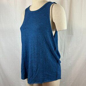 Free People / We the Free, Coziest Tank Top, Blue, Size L